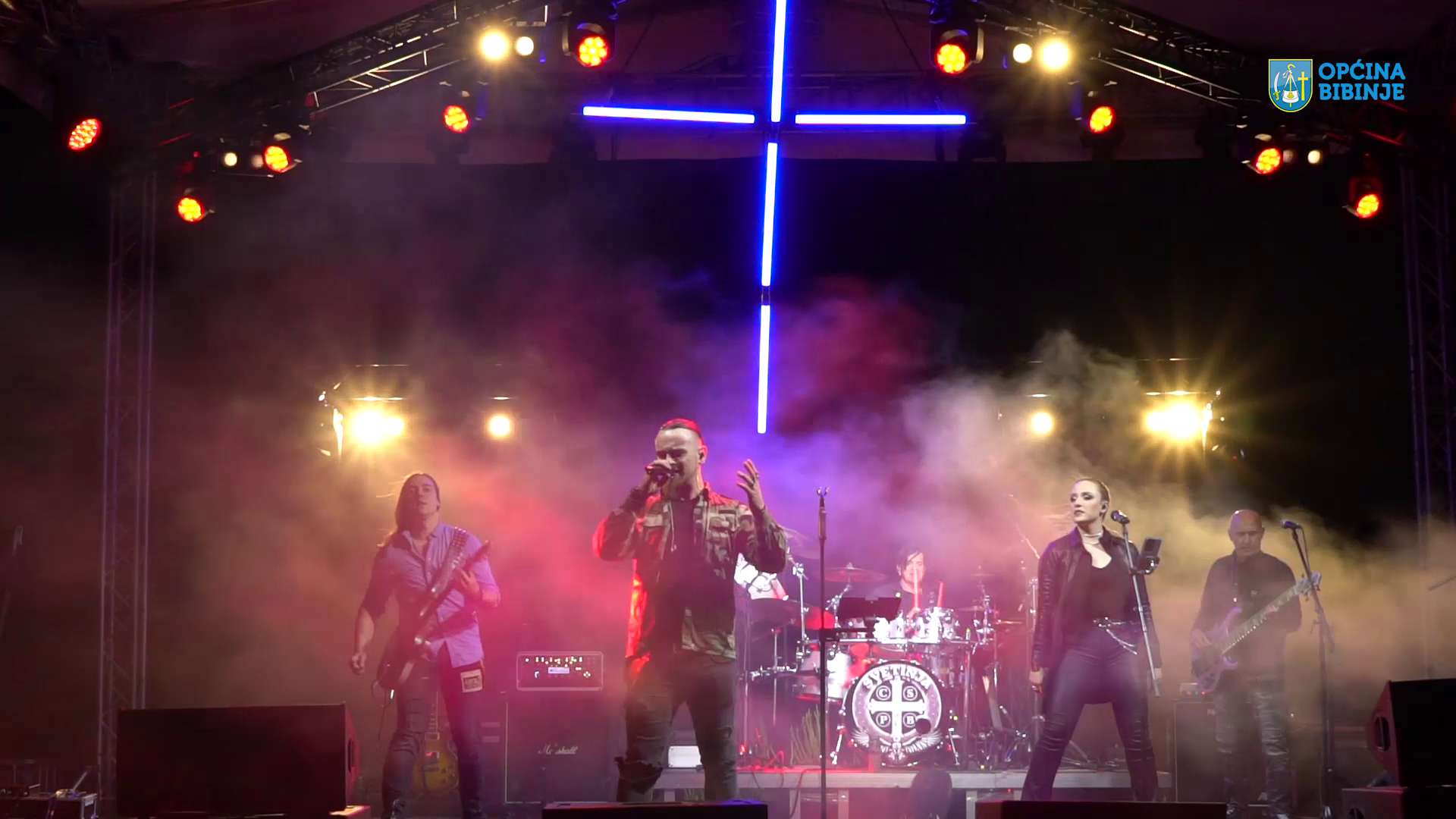 NA BRDU KRIŽ ODRŽAN KONCERT U ČAST BIBINJSKIM BRANITELJIMA