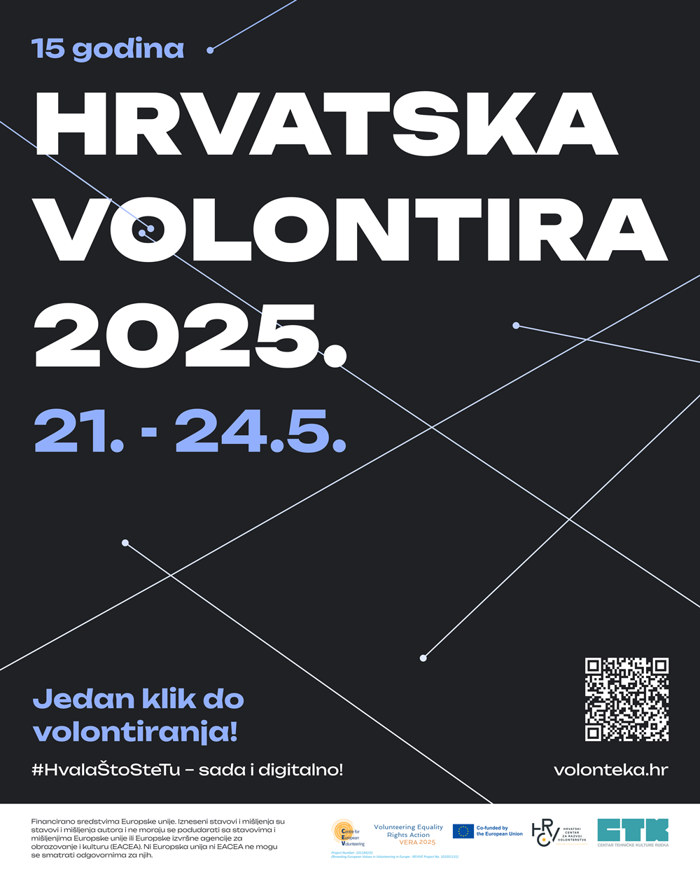 HRVATSKA VOLONTIRA 2025: Budite dio jedinstvene kampanje koja okuplja tisuće volontera diljem Hrvatske