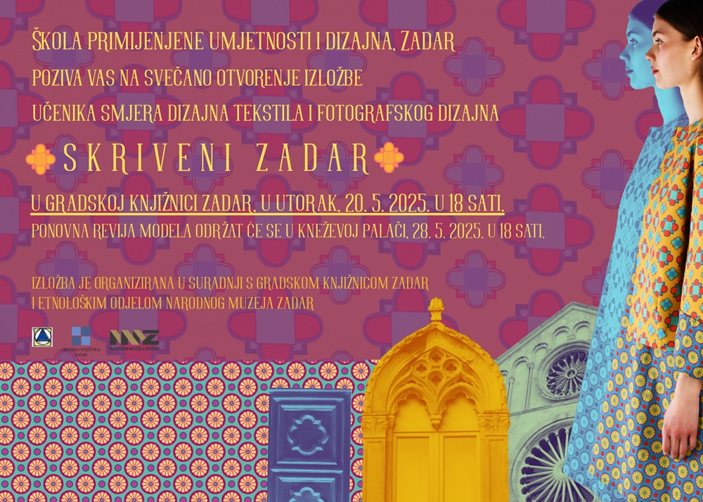 Izložba i modna revija  „SKRIVENI ZADAR“