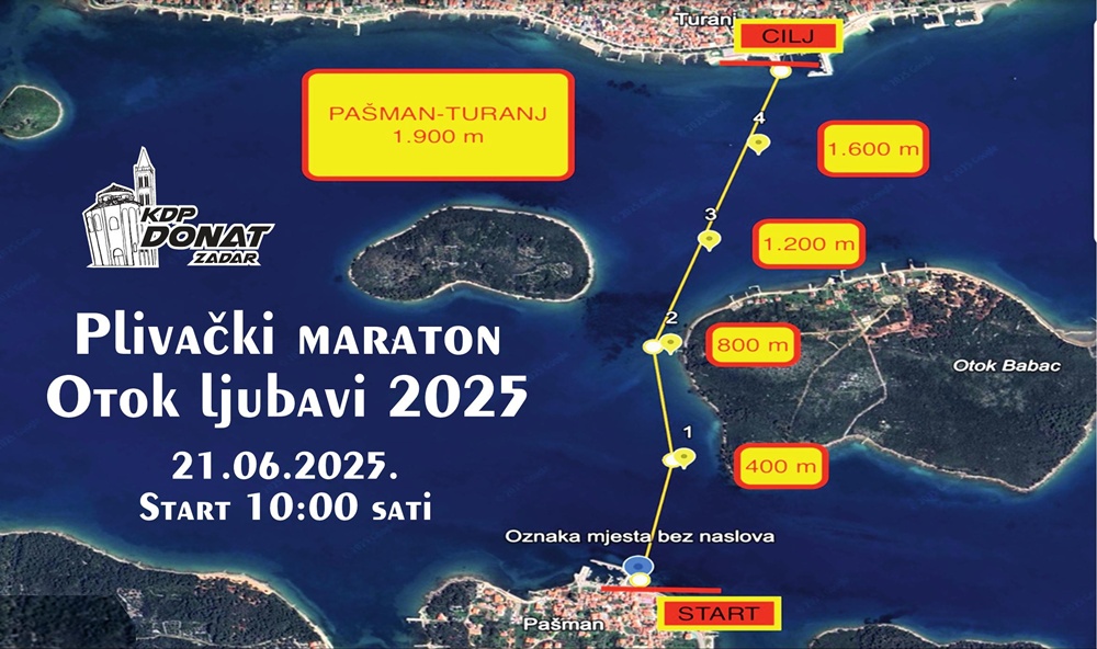 Plivački maraton "Otok ljubavi"