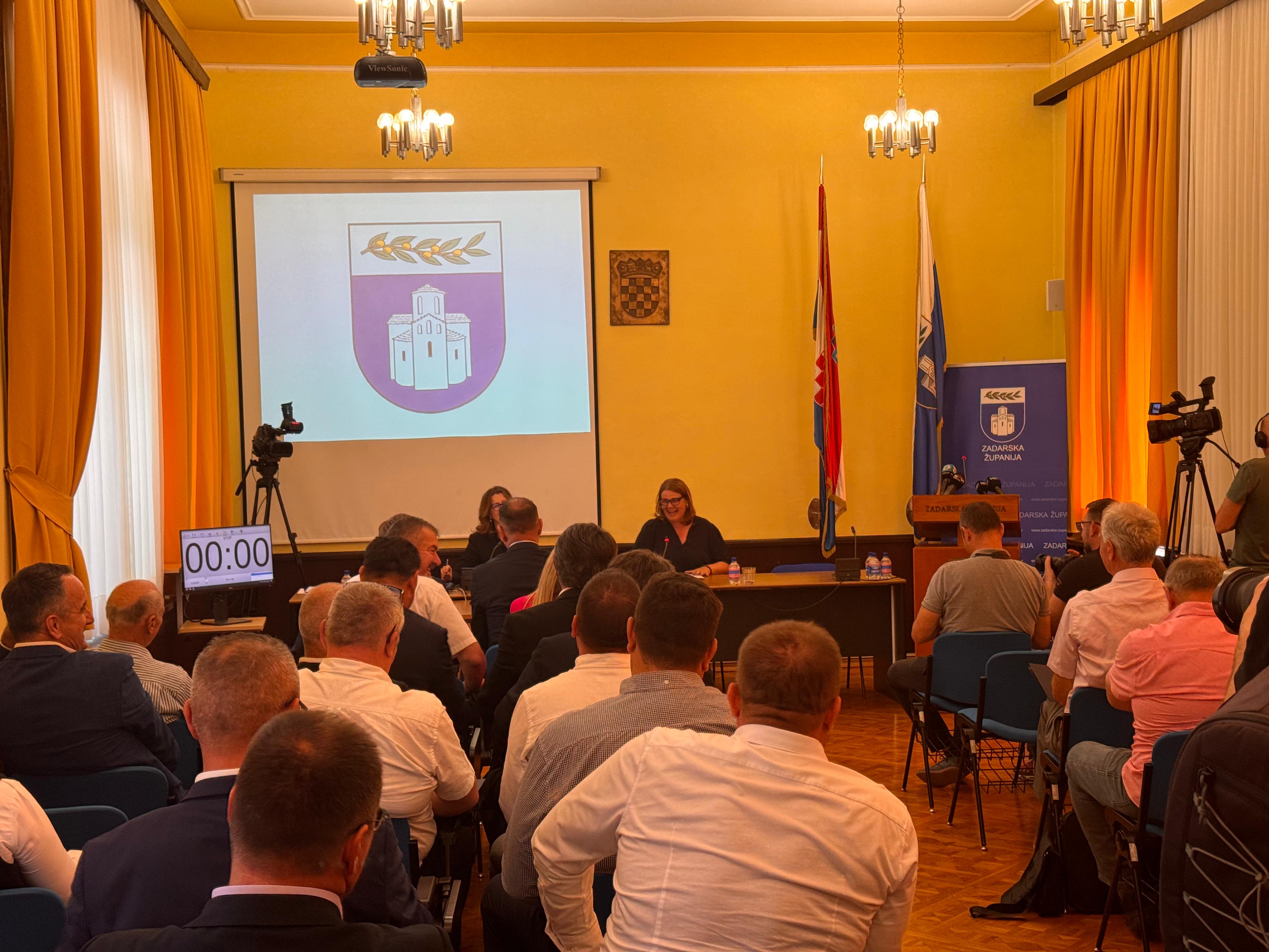ZADARSKA ŽUPANIJA Konstituirana nova Županijska skupština Zadarske županije