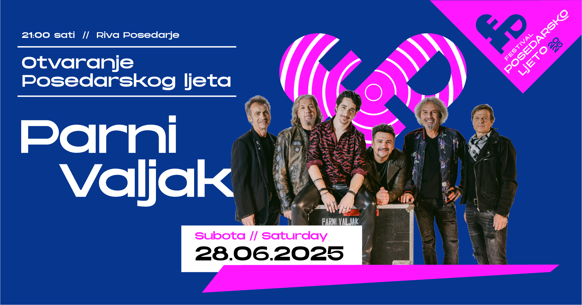 POSEDARSKO LJETO Otvorenje ovu subotu uz Parni valjak