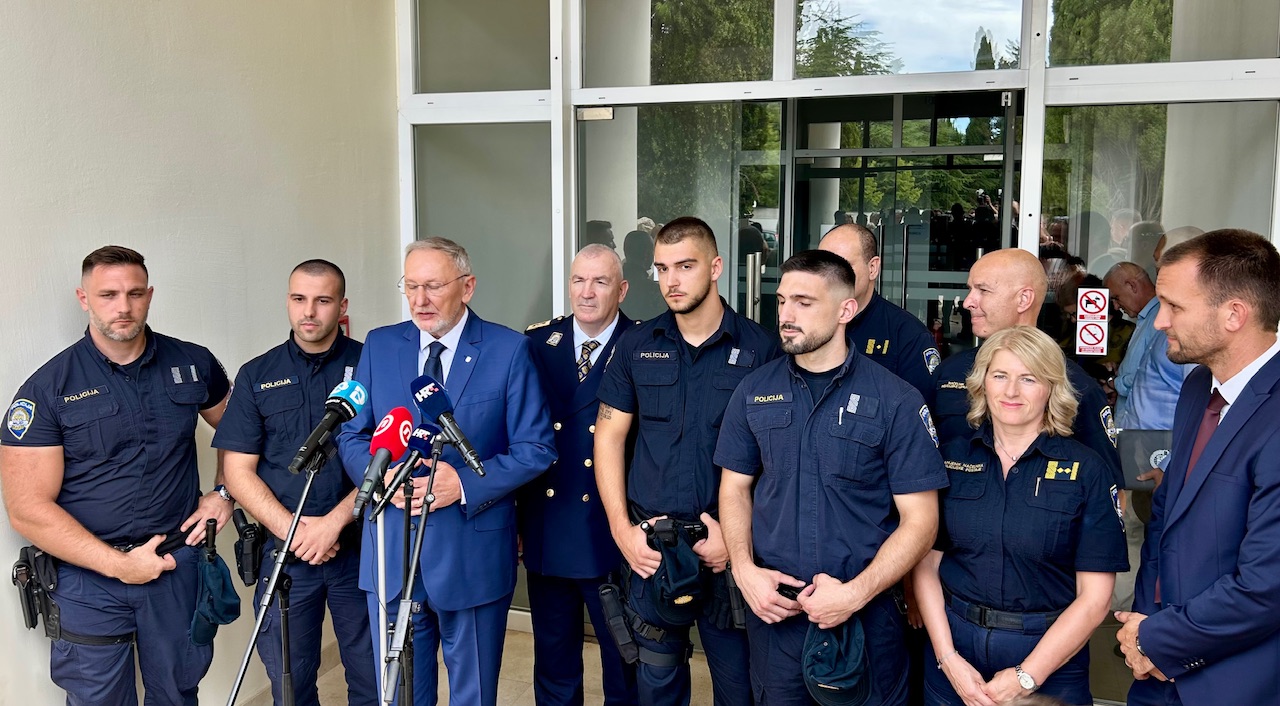 Ministar Božinović o zadarskim policajcima: “Spašavali su bez razmišljanja, kao pravi profesionalci”