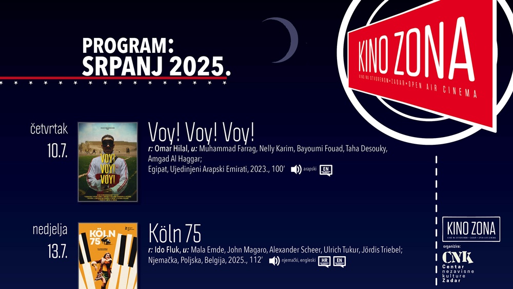 Ovog četvrtka kreće filmsko ljeto Kino Zone na novoj lokaciji