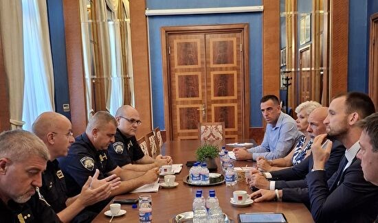 Gradonačelnik Zadra sastao se s načelnikom PU Zadarske