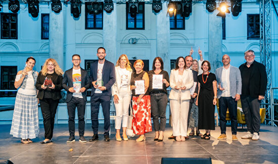 Grad Zadar nagrađen za projekt "Centar za mlade" u kategoriji kreativnih i inovativnih programa umjetnosti zajednice.