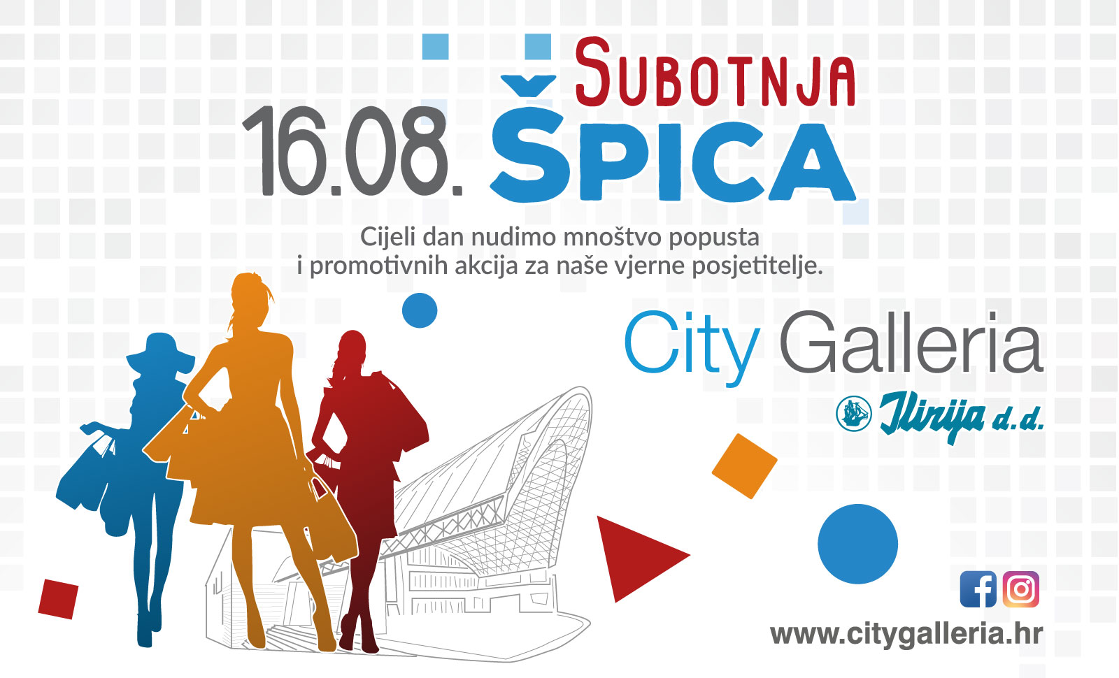 DONOSIMO NOVU SUBOTNJU ŠPICU U CITY GALLERIJI