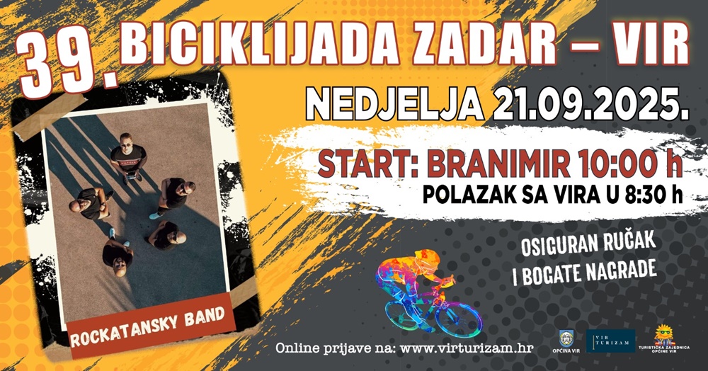 39. BICIKLIJADA ZADAR - VIR