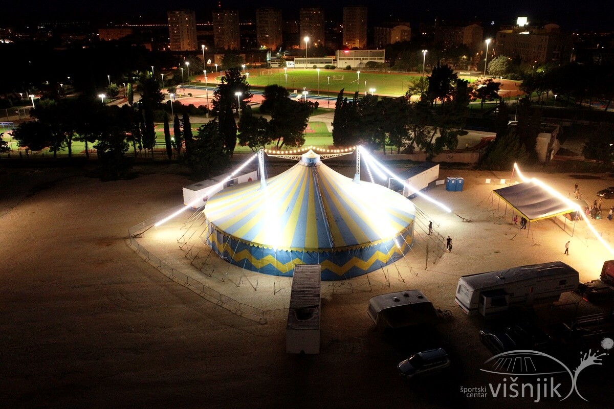 CIRKUS ARENA DOLAZI U ZADAR Spektakl na Višnjiku od 12. do 14. rujna