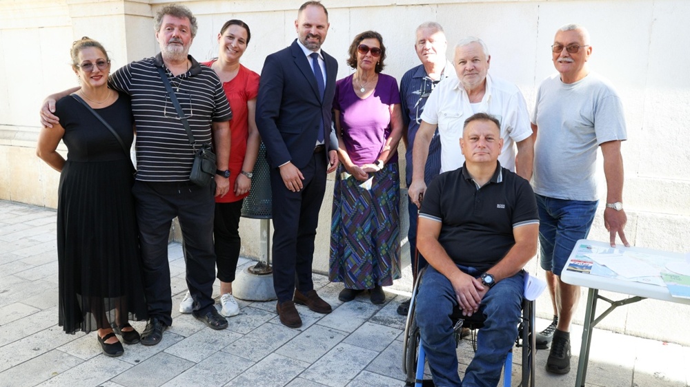 U Zadru održana akcija "Kroz život bez barijera – mobilnost za sve"