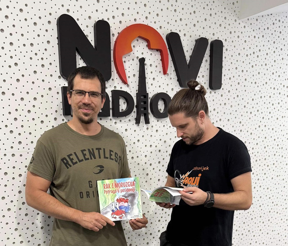 Ante Kolanović predstavlja nastavak svoje popularne slikovnice Rak i Moruzgva