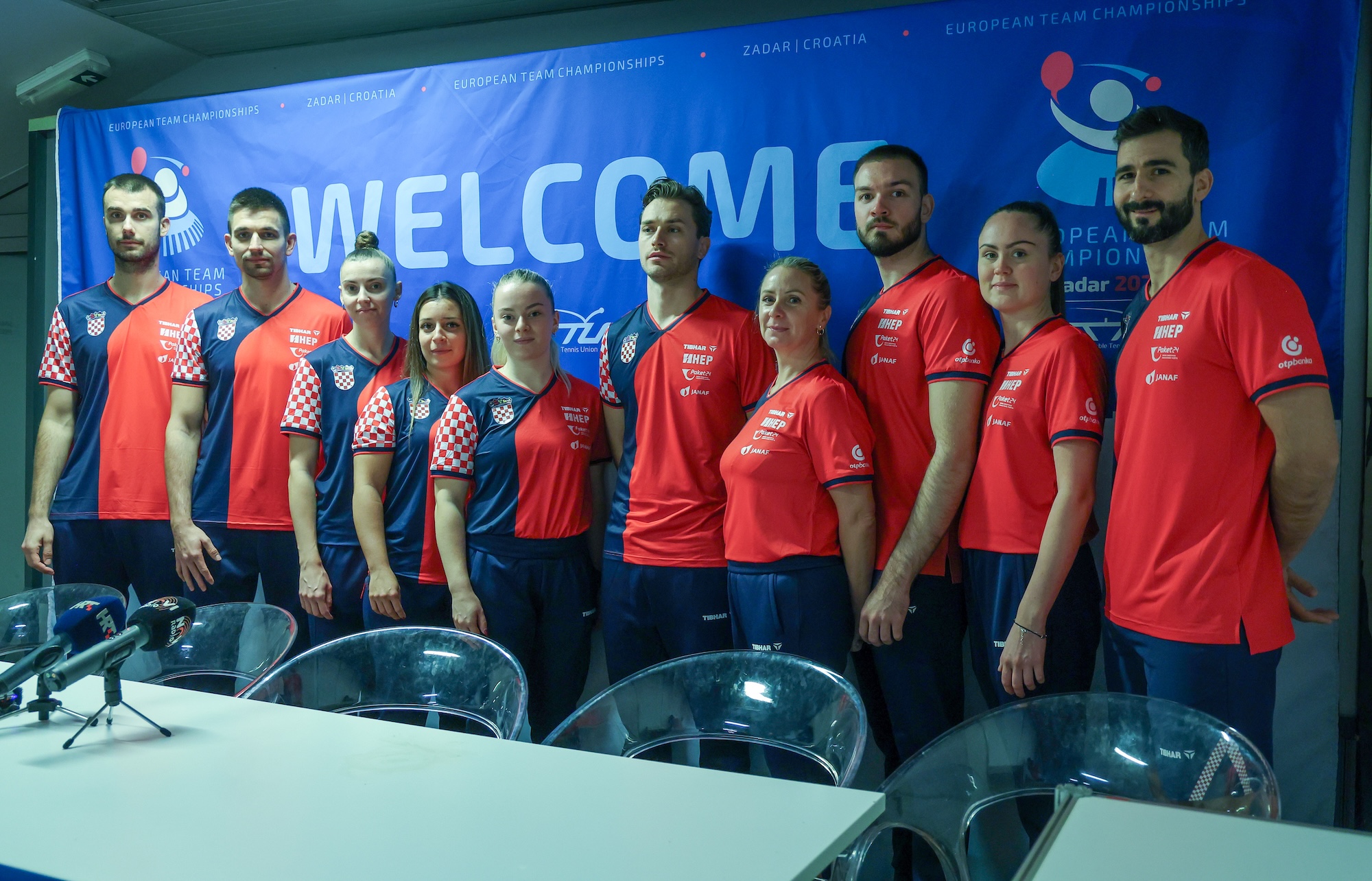 ZADAR SPREMAN ZA EUROPSKO PRVENSTVO Hrvatski stolnotenisači puni optimizma pred domaćim navijačima