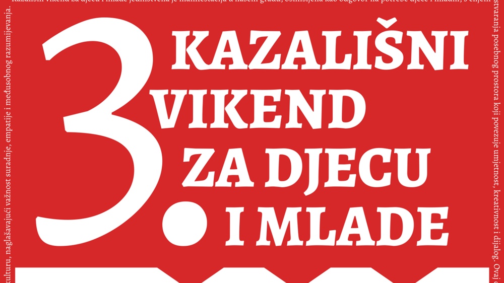 Kazališni vikend za djecu i mlade stiže u Zadar od 16. do 18. listopada 2025.