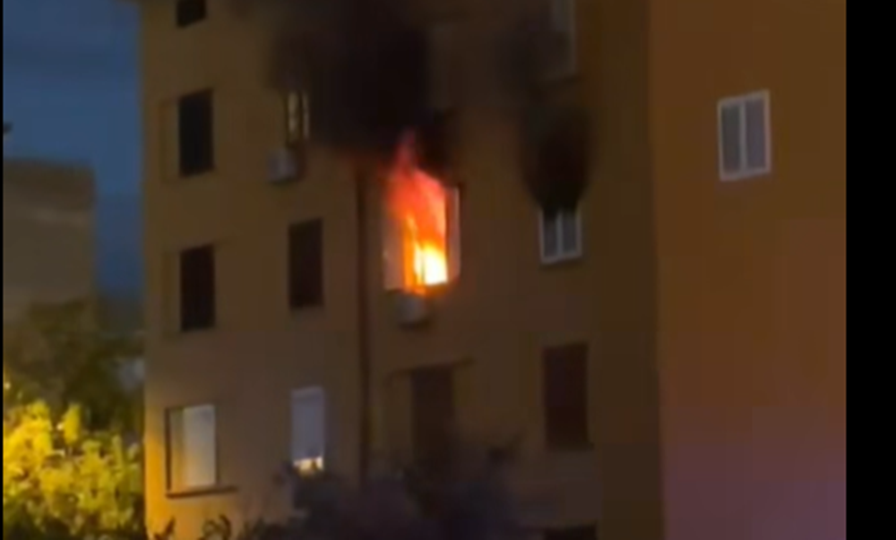 POŽAR NA RELJI Planuo stan na drugom  katu, vatrogasci ga brzo ugasili