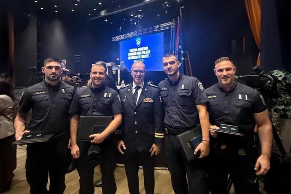 Policijski službenici Policijske uprave zadarske nagrađeni povodom Dana policije