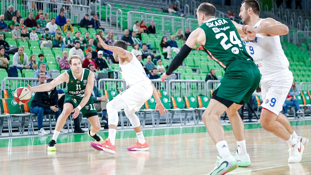 ABA LIGA Zadar u Ljubljani izdržao samo jednu četvrtinu, Cedevita Olimpija uvjerljivo pobijedila