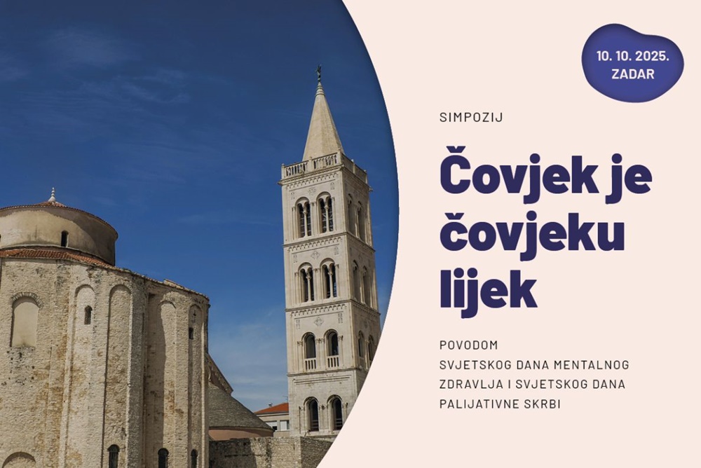 Međunarodni simpozij „Čovjek je čovjeku lijek“ uz osnivanje Europskog edukacijskog centra u Zadru