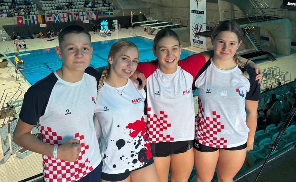 Uspješan nastup Kluba Skokova u vodu Zadar u Londonu: Petra Boltužić izborila finale