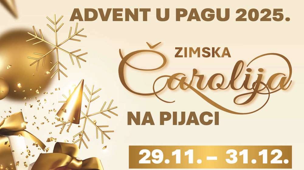 OTVORENJE ADVENTA U PAGU  Počinje zimska čarolija na Pijaci