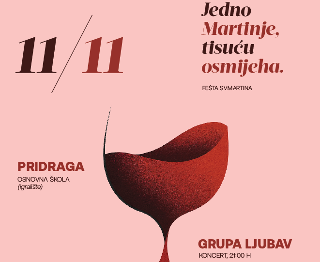 Pridraga slavi Martinje uz glazbu, vino i dobro raspoloženje