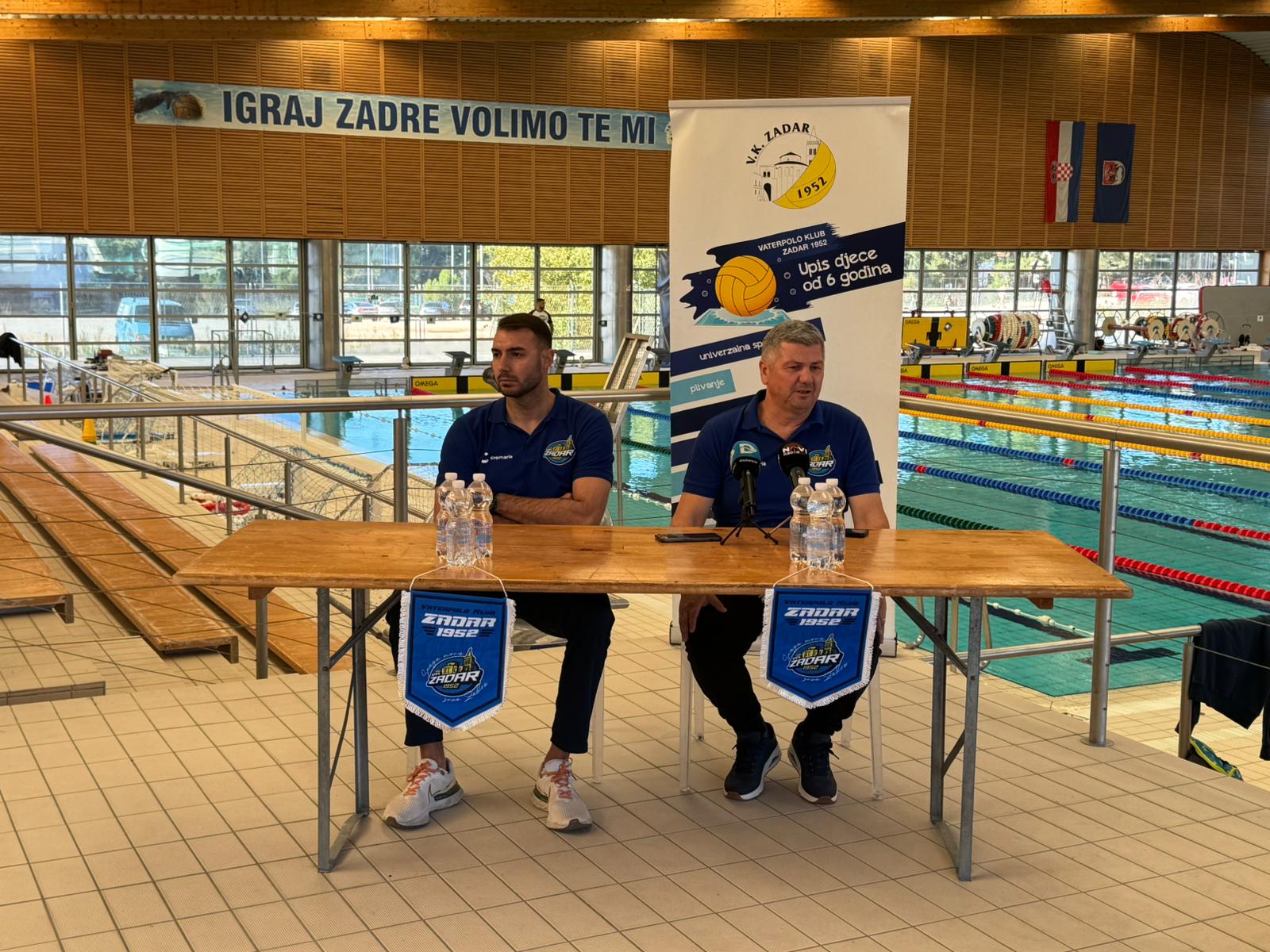VK Zadar 1952 sutra protiv Juga u četvrtfinalu Kupa Hrvatske