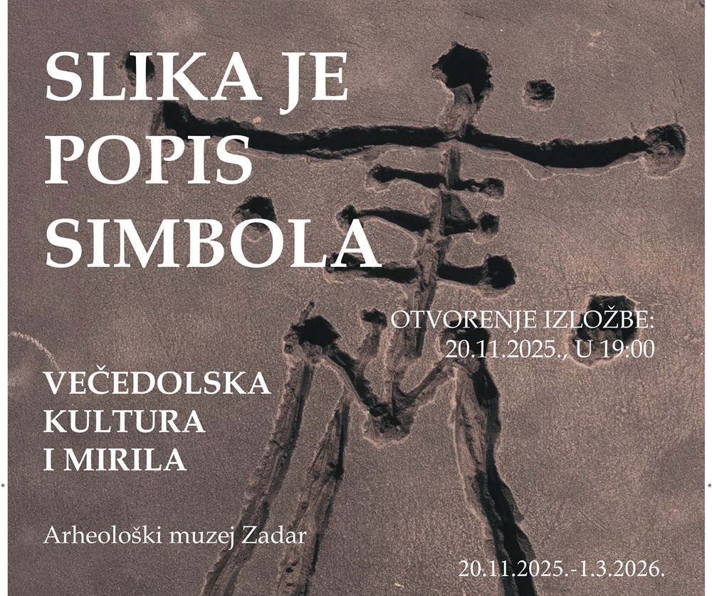 SLIKA JE POPIS SIMBOLA Nova izložba o vučedolskoj kulturi i mirilima u Zadru