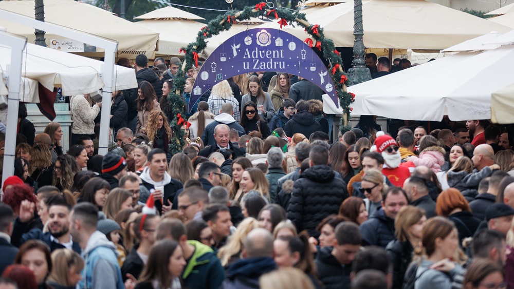 REKORDAN PROSINAC U ZADRU Advent potaknuo rast dolazaka, noćenja i potrošnje