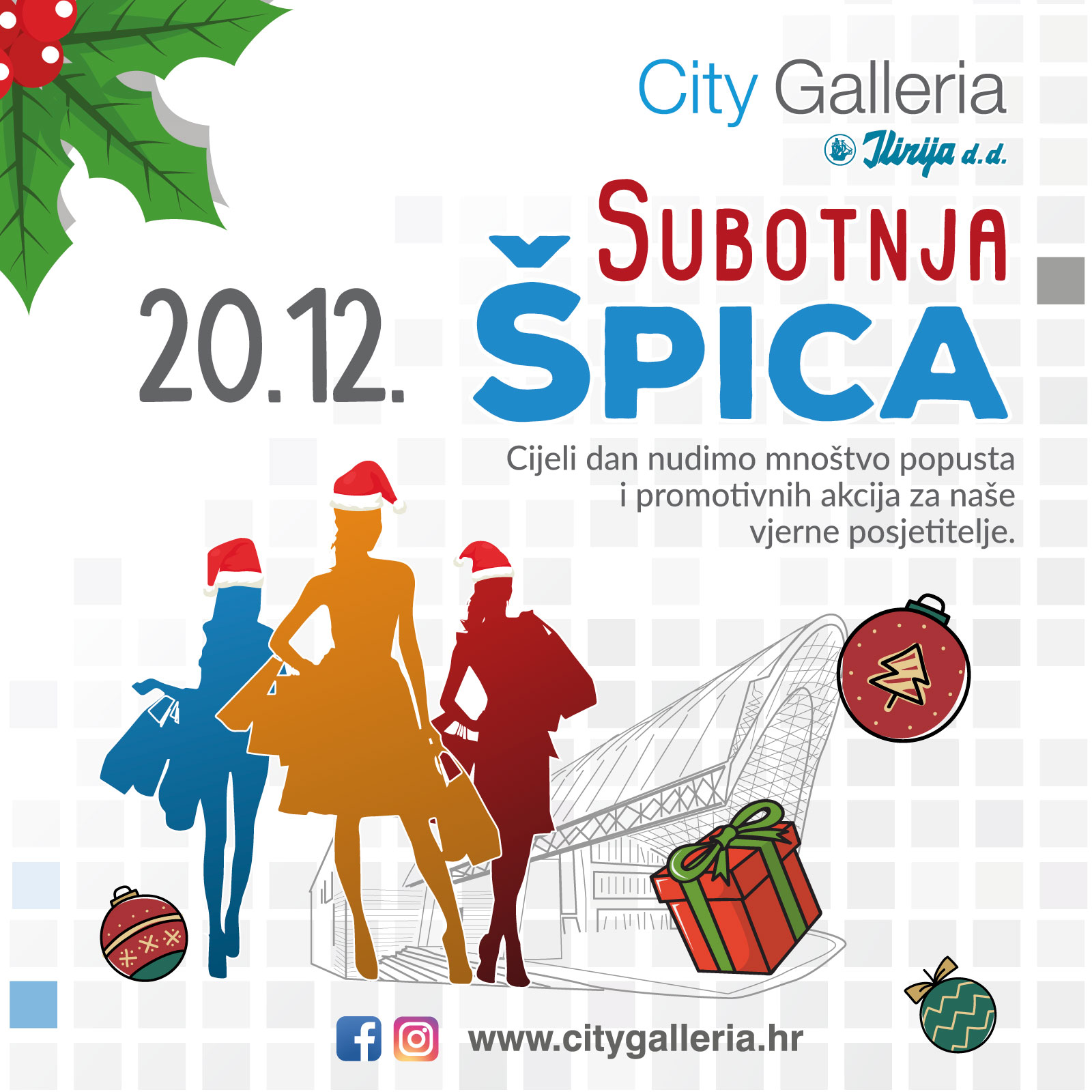 BLAGDANSKA SUBOTNJA ŠPICA U CITY GALLERIJI