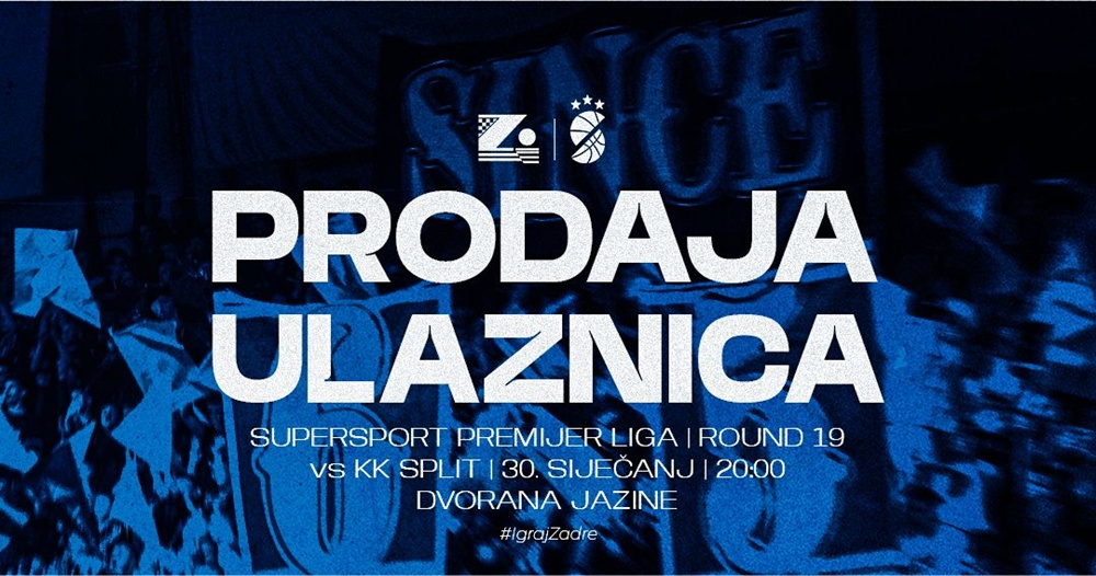 SUPERSPORT PREMIJER LIGA U prodaji tisuću ulaznica za utakmicu sa Splitom u Jazinama