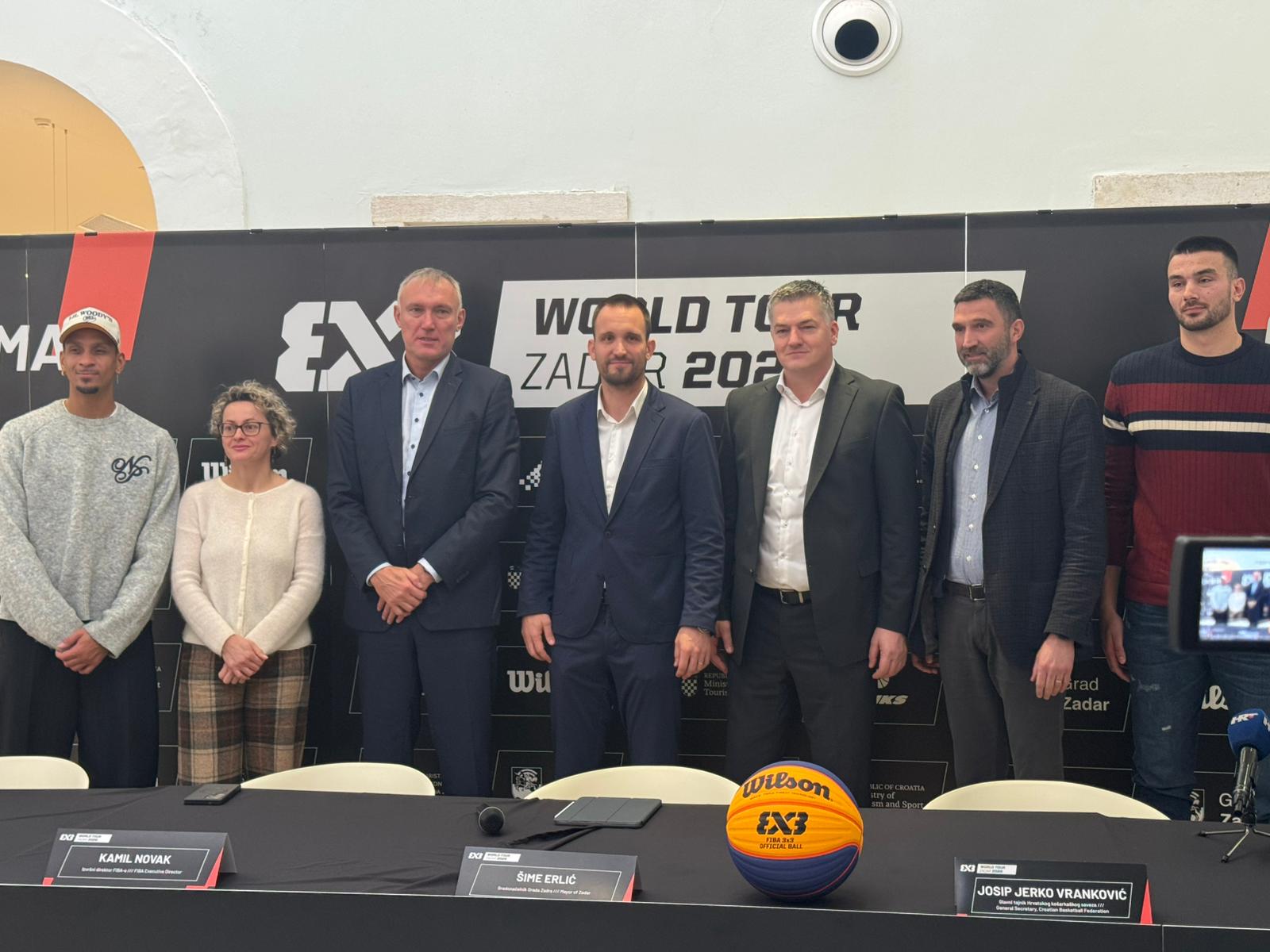 SVJETSKI SPEKTAKL STIŽE U ZADAR Najavljen FIBA 3×3 World Tour