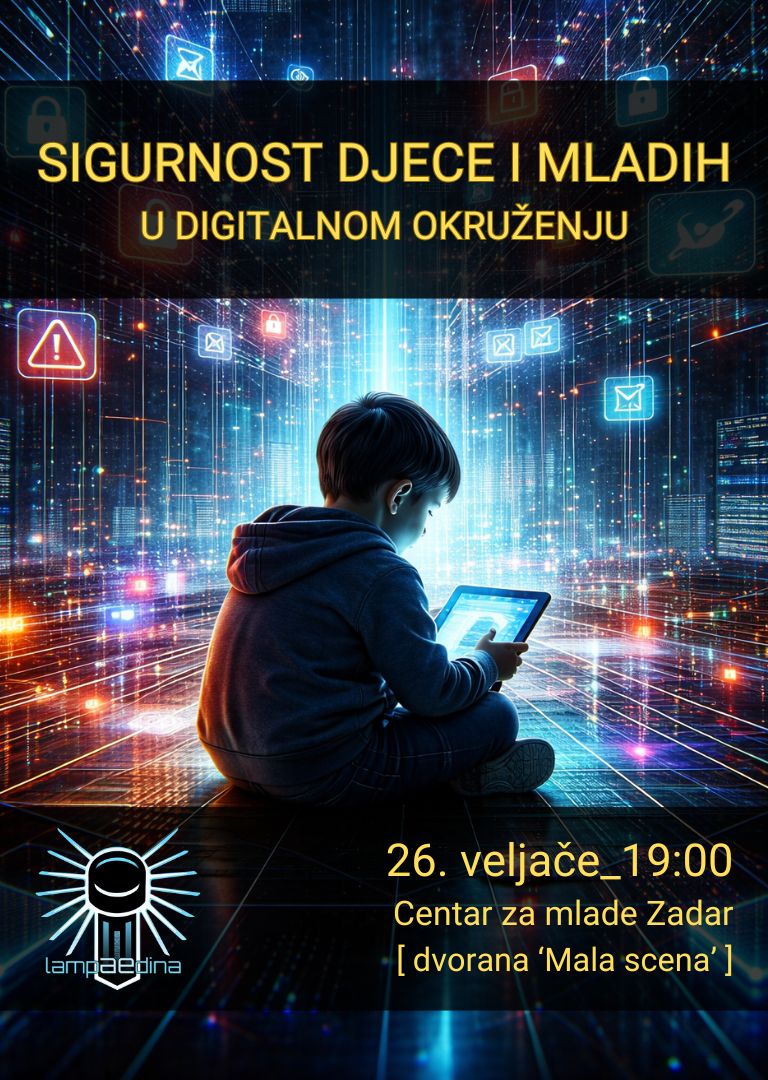 Predavanje o sigurnosti djece na internetu u sklopu inicijative LANT3RNA