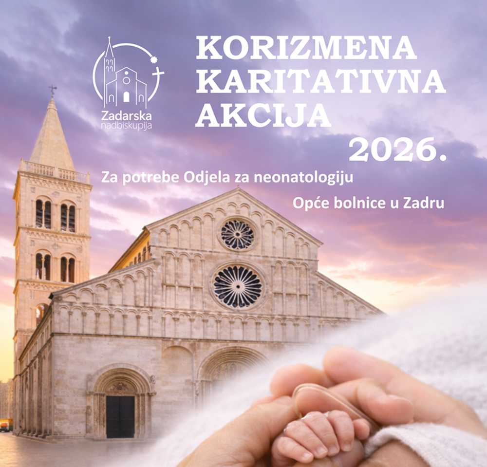 Korizmena akcija Zadarske nadbiskupije za Odjel neonatologije u Općoj bolnici Zadar