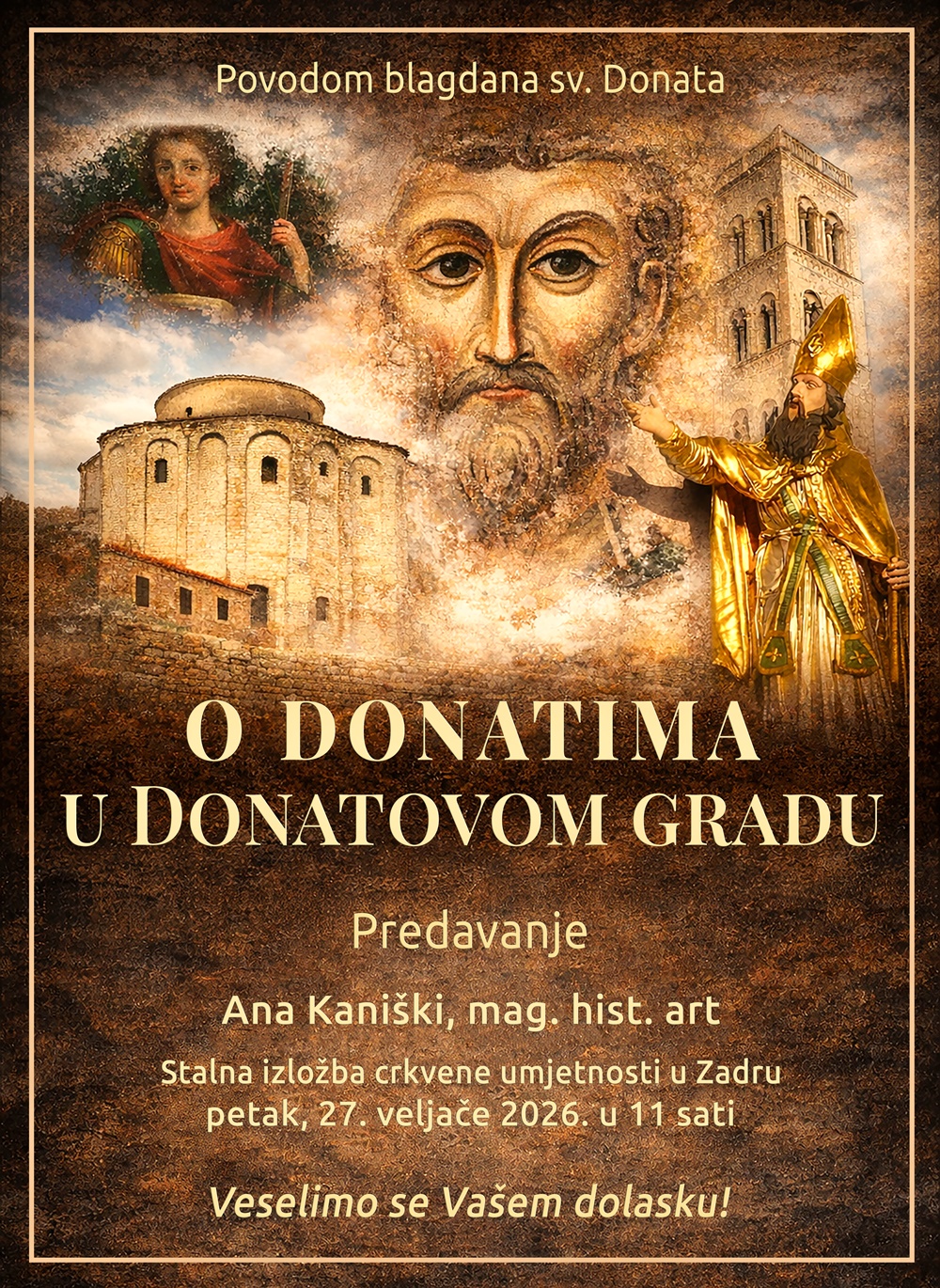 PREDAVANJE U SICU "O Donatima u Donatovom gradu"