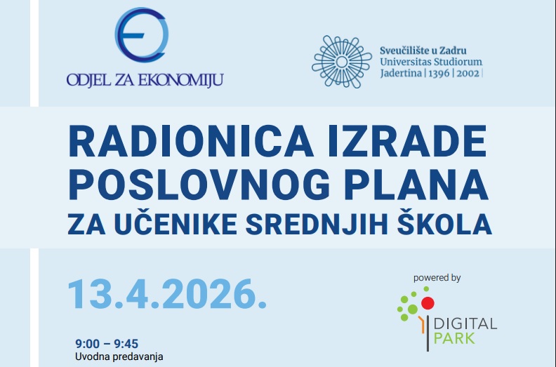 RADIONICE IZRADE POSLOVNIH PLANOVA ZA UČENIKE SREDNJIH ŠKOLA Društveno odgovorne poslovne ideje