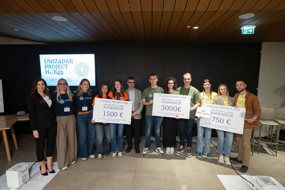 Projekt mobilne zelene površine najbolji na UniZadar Project HUB-u