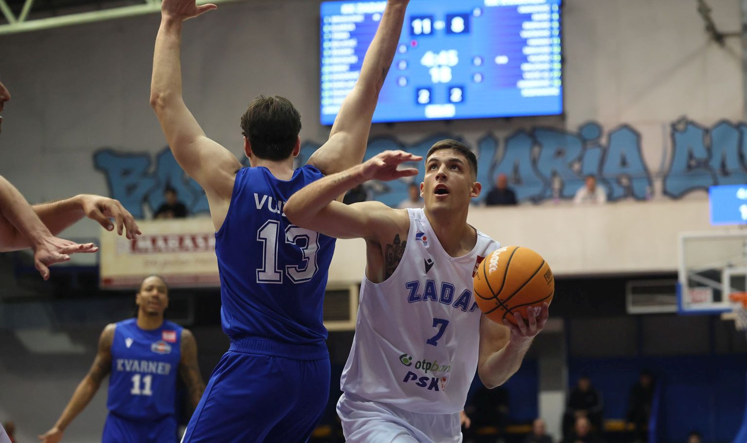 Zadar se dugo mučio s Kvarnerom, Ramljak i Tišma tricama prelomili utakmicu
