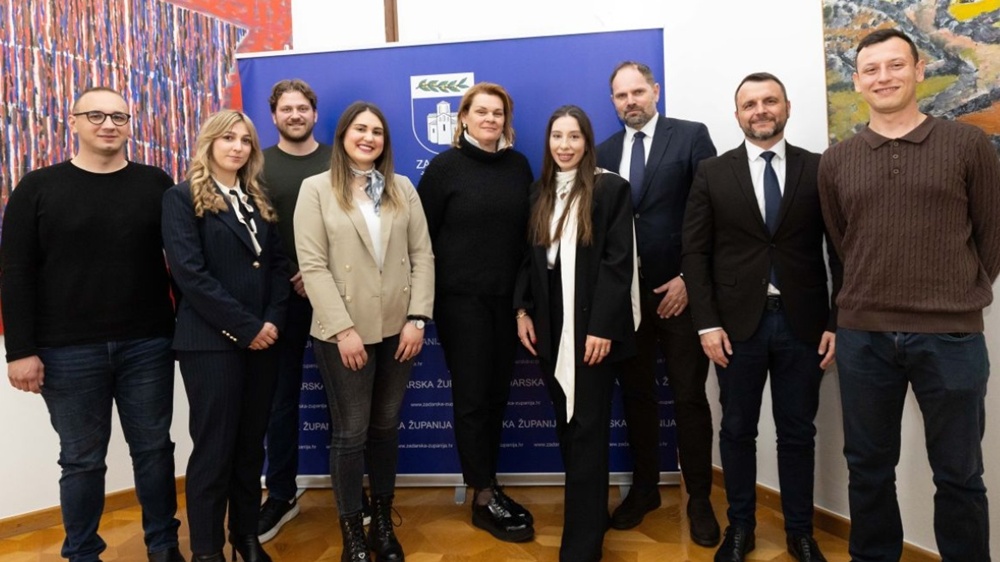 KONSTITUIRAN SAVJET MLADIH ZADARSKE ŽUPANIJE   Za predsjednicu izabrana Doria Škara