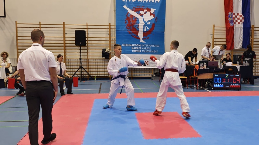 Karate klub Optimist - najuspješniji klub u katama na međunarodnom karate natjecanju Kup Jadrana!