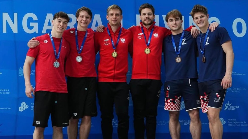 KLUB SKOKOVA U VODU ZADAR  Na međunarodnom natjecanju članovi kluba osvojili dvije brončane medalje
