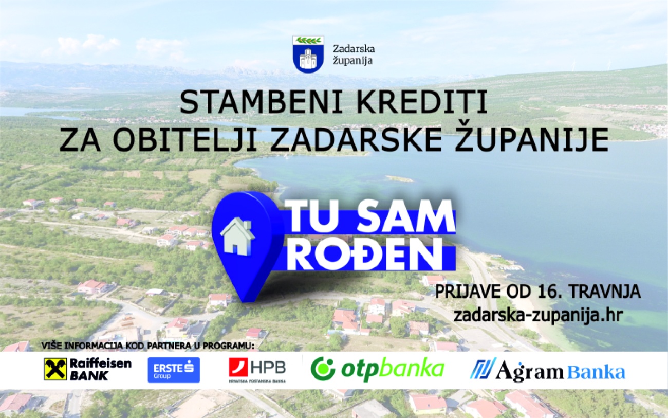 Proširen program „Za obitelji Zadarske županije“: uključeni izvanbračni parovi i samohrani roditelji