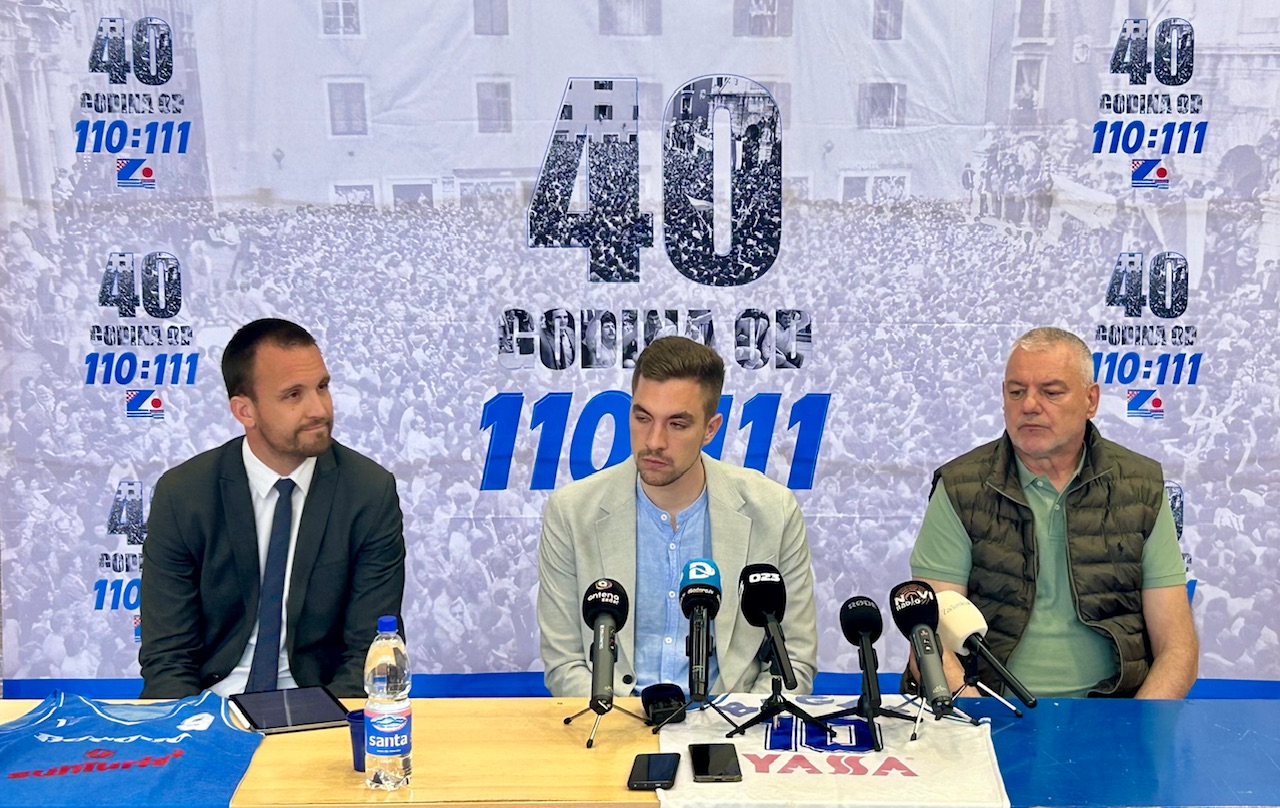 PREDSTAVLJEN PROGRAM Zadar je spreman za veliku feštu košarke, 40 godina od povijesne titule