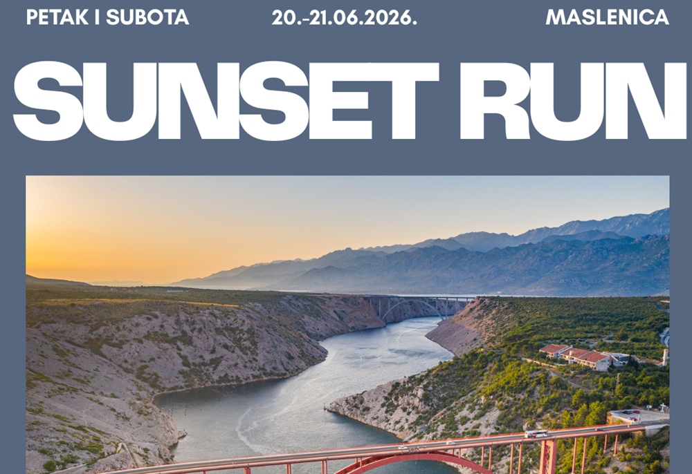 SPORTSKI ULAZAK U LJETO „Doživite Maslenica Sunset Run 2026.“