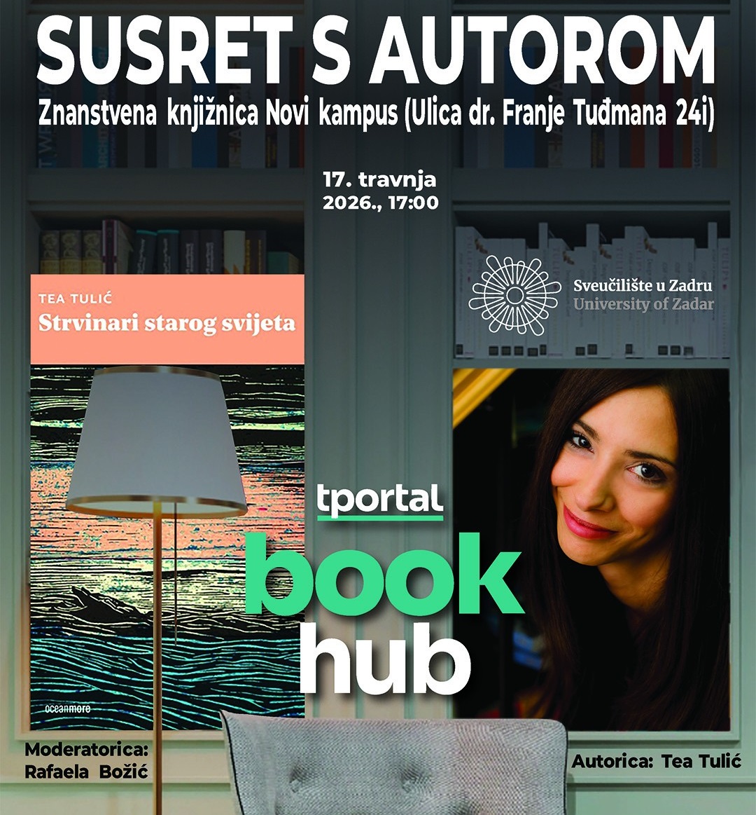 BookHub i Sveučilište u Zadru pokreću književni dijalog uz Teu Tulić