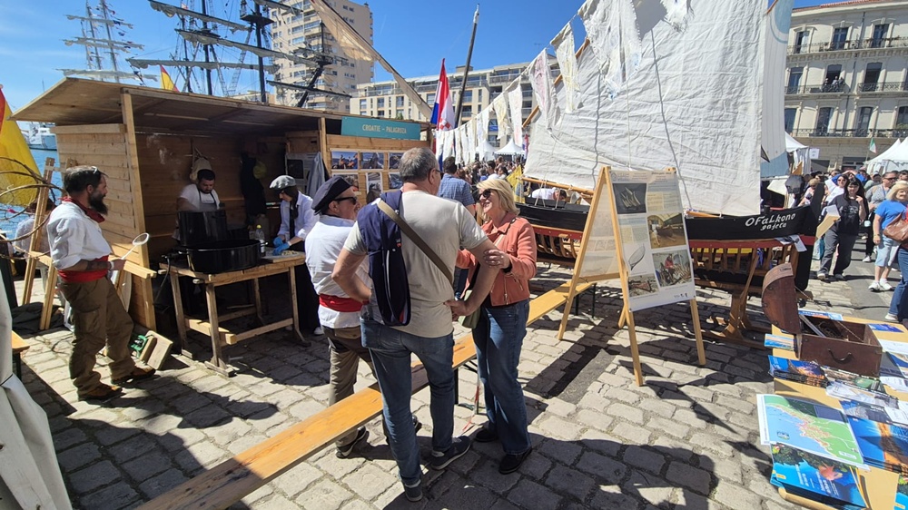 Prezentacija i promocija zaštićenih kulturnih dobara Republike Hrvatske festivalu mora  Escale à Sète 2026