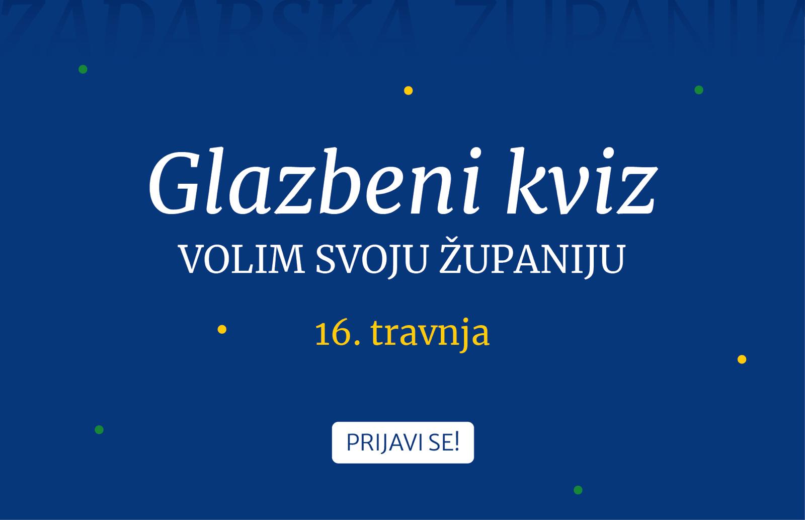 Kvizomanija za Dan županije: pub kviz u tri grada i glazbeni kviz u Zadru