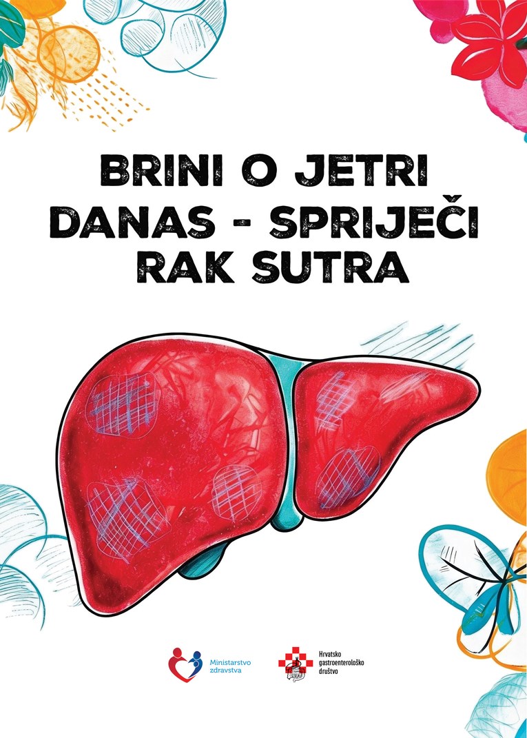 BRINI O JETRI DANAS - SPRIJEČI RAK SUTRA Zadrani, sutra besplatno provjerite stanje svoje jetre
