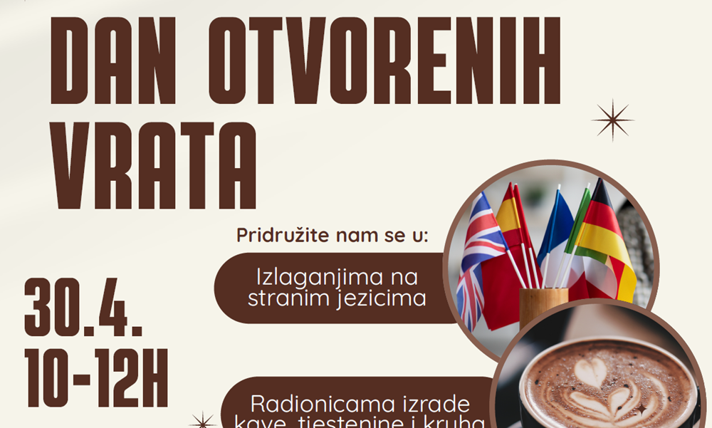 Hotelijersko-turistička i ugostiteljska škola organizira Dana turizma i ugostiteljstva