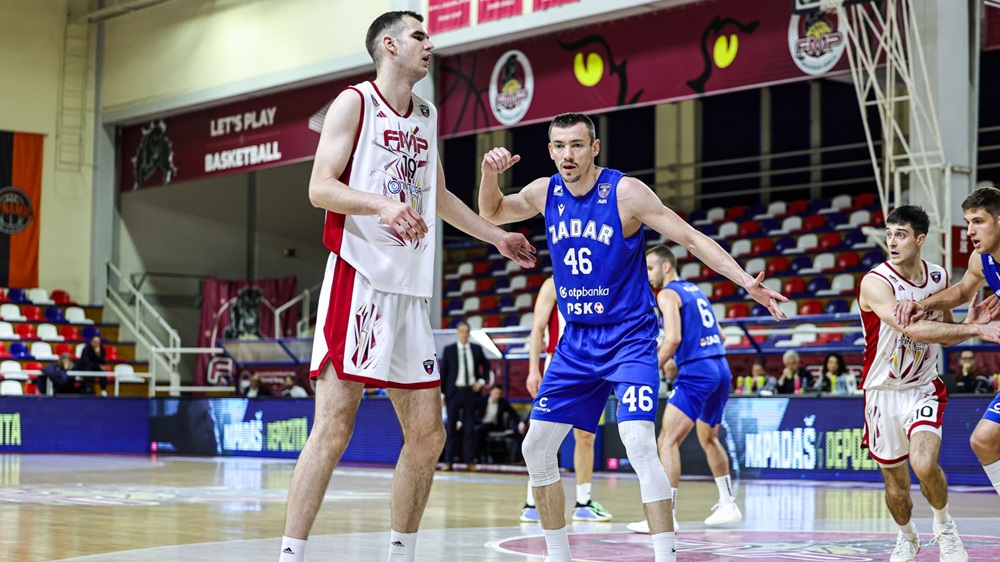 ZADAR UVJERLJIVO PORAŽEN KOD FMP-A Jusup: Ovo je naša najošija utakmica u 4 godine u ABA ligi