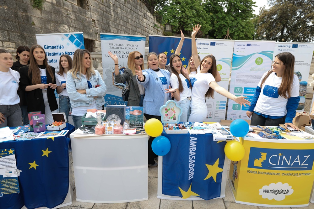 ZADRA NOVA Zadar započeo proslavu Dana Europe