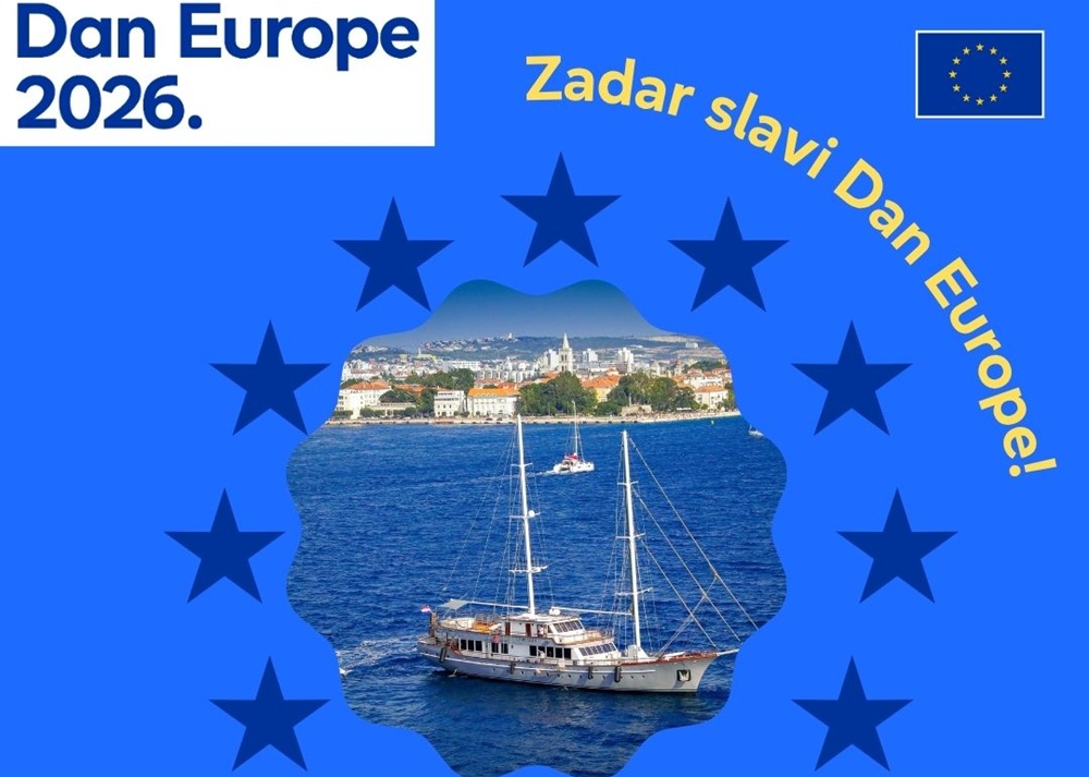 ZADRA NOVA Proslavite s nama Dan Europe u Zadru uz zanimljiv program za sve uzraste